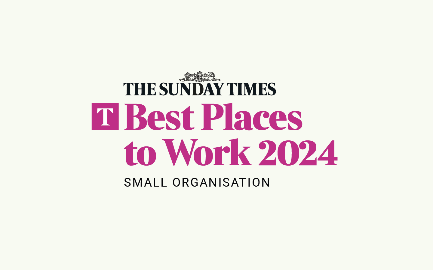 The Sunday Times Best places to Work 2024