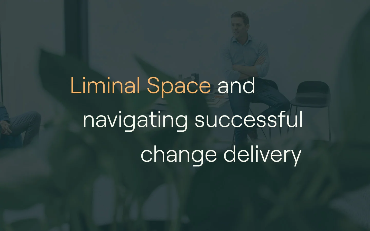 Liminal space and navigating successful business change delivery
