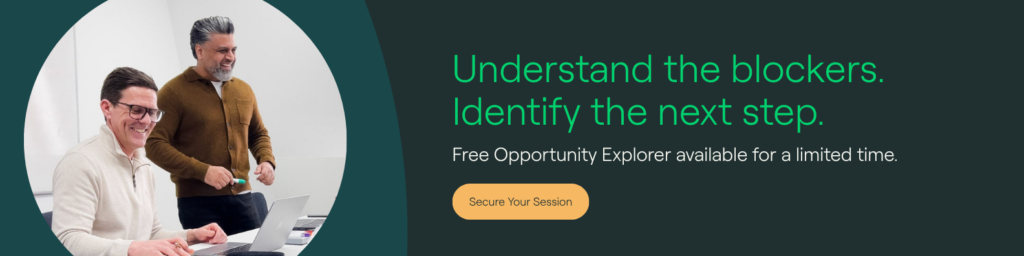 Opportunity Explorer - Book your FREE session today.
