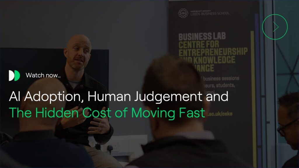 Watch the Video Now: The Real Risk of Ai Adoption